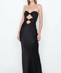 Bec & Bridge Halle Strapless Maxi Dress in Black - Dresses
