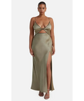Bec & Bridge Hazel Maxi Dress - 6 / Green - Dresses