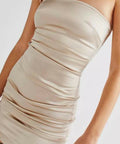 Bec & Bridge Heather Mini Dress - 8 / Gold - Dresses