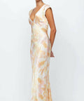Bec & Bridge - Bec & Bridge Indi V Maxi Dress Floral Haze