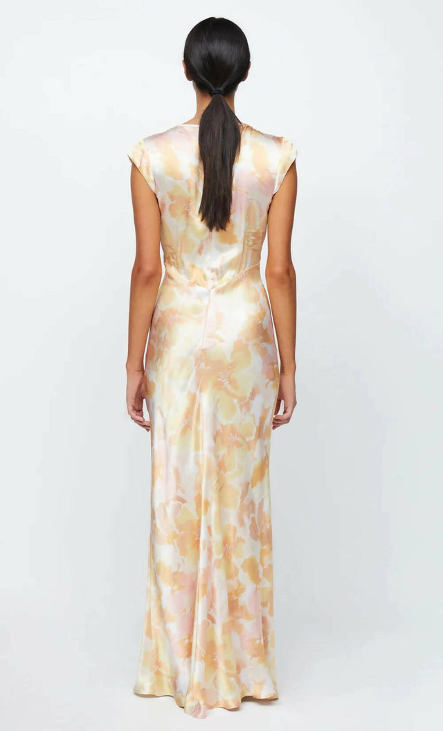 Bec & Bridge - Bec & Bridge Indi V Maxi Dress Floral Haze
