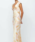 Bec & Bridge Indi V Neck Maxi Dress - 8 / Floral - Dresses