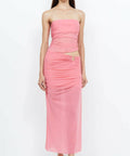 Bec & Bridge Iona Strapless Dress - 6 / Pink - Dresses