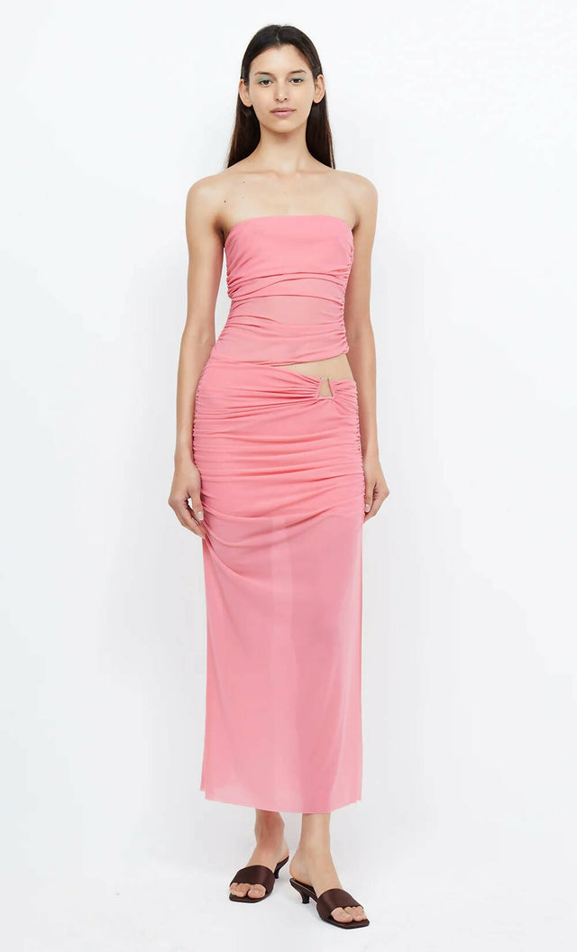 Bec & Bridge Iona Strapless Dress - 6 / Pink - Dresses