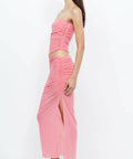 Bec & Bridge Iona Strapless Dress - 6 / Pink - Dresses