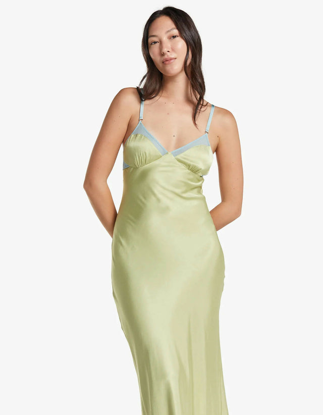 bec and bridge joelle maxi dress Bec & Bridge Joelle Maxi Dress - Pear/Sorbet