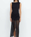 Bec & Bridge Julien Asym Maxi Dress - 6 / Black - Dresses