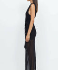 Bec & Bridge Julien Asym Maxi Dress - 6 / Black - Dresses