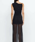 Bec & Bridge Julien Asym Maxi Dress - 6 / Black - Dresses