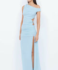 Bec + Bridge Kailani Asym Dolphin Blue - 8 / Blue - Dresses