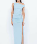 Bec + Bridge Kailani Asym Dolphin Blue - 8 / Blue - Dresses