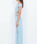 Bec + Bridge Kailani Asym Dolphin Blue - 8 / Blue - Dresses