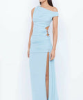 Kailani - Kailani Asym Dress in Dolphin Blue