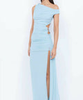 Kailani - Kailani Asym Dress in Dolphin Blue