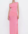 Bec + Bridge Kailani Asym Maxi Dress - 8 / Pink - Dresses