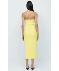 Bec & Bridge Karina Strapless Midi - Butter Yellow or Fire Red - Dresses