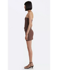 Bec & Bridge Karina Strapless Mini - Green or Brown - Dresses