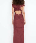 Bec & Bridge Leia Drape Maxi Dress - 6 / Red - Dresses