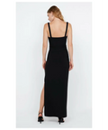 Bec & Bridge Leora Tuck Maxi Dress Black Size 10 - 10 / Black - Dresses