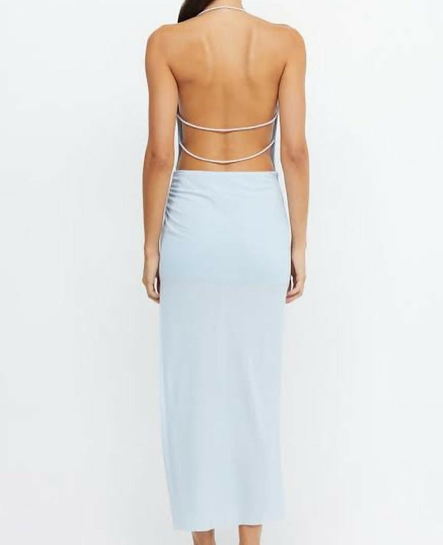Bec & Bridge Lexi Cowl Maxi Dress in Ice Blue - 6 / Blue - Dresses
