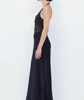 Bec + Bridge Liv Halter Maxi Gown Black - 8 / Black - Dresses