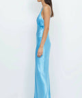 Bec & Bridge Lorelai Silk V Maxi Dress in Topaz - Dresses