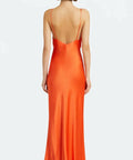 Bec & Bridge Lorelai V Maxi Dress in Fire Red Size AU 8 - 8 / Orange - Dresses