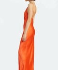Bec & Bridge Lorelai V Maxi Dress in Fire Red Size AU 8 - 8 / Orange - Dresses