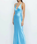 Bec + Bridge Lorelai V Maxi Sky Blue - 8 / Blue - Dresses