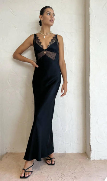 lucille lace maxi dress Bec & Bridge Lucille Lace Maxi Dress - Passion