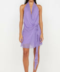 Bec + Bridge Maeva Mini Dress in Grape - Dresses