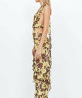 Bec & Bridge Malibu Bay Halter Dress - 8 / Floral - Dresses