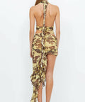 Bec & Bridge Malibu Halter Dress - Floral - 8 / Floral - Dresses