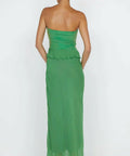 Bec & Bridge Maresca Strapless Dress - 8 / Green - Dresses