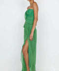 Bec & Bridge Maresca Strapless Dress - 8 / Green - Dresses