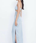 Bec + Bridge Mari Lou Asym Maxi Dress - 8 / Blue - Dresses