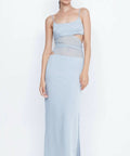 Bec + Bridge Mari Lou Asym Maxi Dress - 8 / Blue - Dresses