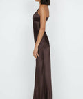 Bec + Bridge Maxina Crossover Dress in Dark Chocolate - Dresses