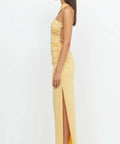 Bec & Bridge Montana Cross Over Dress - 8 / Yellow - Dresses