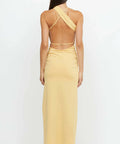 Bec & Bridge Montana Cross Over Dress - 8 / Yellow - Dresses