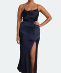 Bec & Bridge Moon Dance Midi Dress - 10 / Blue - Dresses