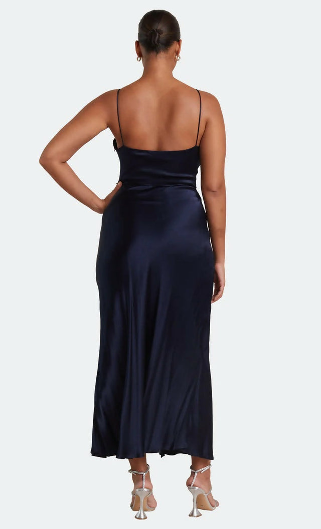 Bec & Bridge Moon Dance Midi Dress - 10 / Blue - Dresses