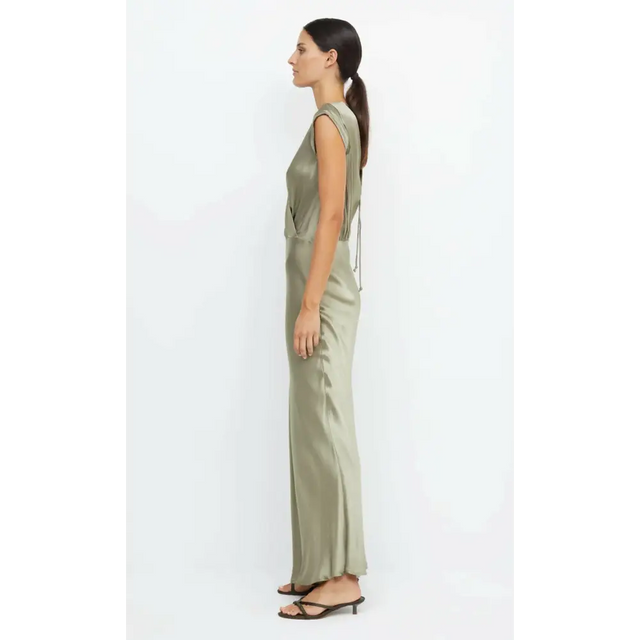 Bec & Bridge Moondance Maxi Dress - 8 / Green - Dresses