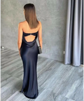 Bec & Bridge ‘Moondance’ Satin Maxi - XS / Black - Dresses