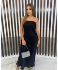 Bec & Bridge ‘Moondance’ Satin Maxi - XS / Black - Dresses