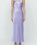 Bec & Bridge Moondance Silk Maxi Dress in Lilac - 6 / Violet - Dresses