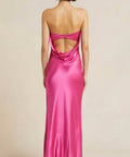 Bec & Bridge Moondance Silk Maxi Dress in Pink - 8 / Pink - Dresses