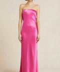 Bec & Bridge Moondance Silk Maxi Dress in Pink - 8 / Pink - Dresses