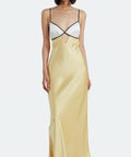 Bec & Bridge Nadia Bustier Maxi Dress in Multi Yellow - 8 / Multi - Dresses