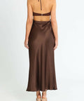Bec & Bridge Nadia Cut Out Size 6 - 6 / Brown - Dresses